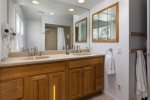 Prepaing for Your Next SoHa Excursion has Never Been Easier in the Main Level Bathroom - Featuring an Expansive Vanity